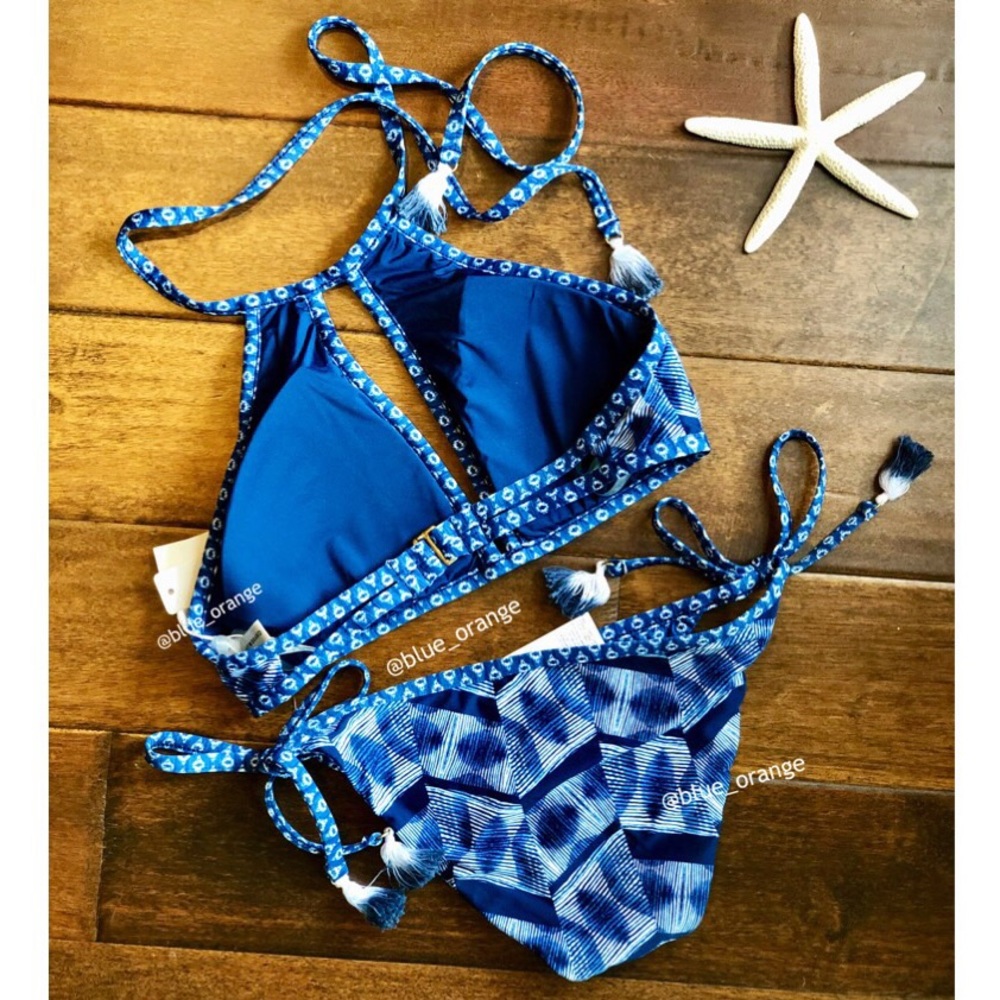 ❌❌SOLD❌❌NEW LUCKY BRAND✨ KEYHOLE BOHO BIKINI 2PC SET - Picture 7 of 8